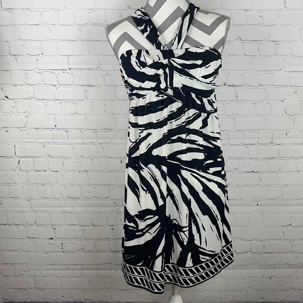Black and White Dress